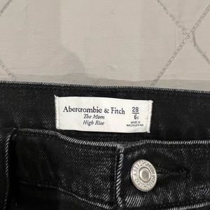 Abercrombie and Fitch High Rise Mom Jeans